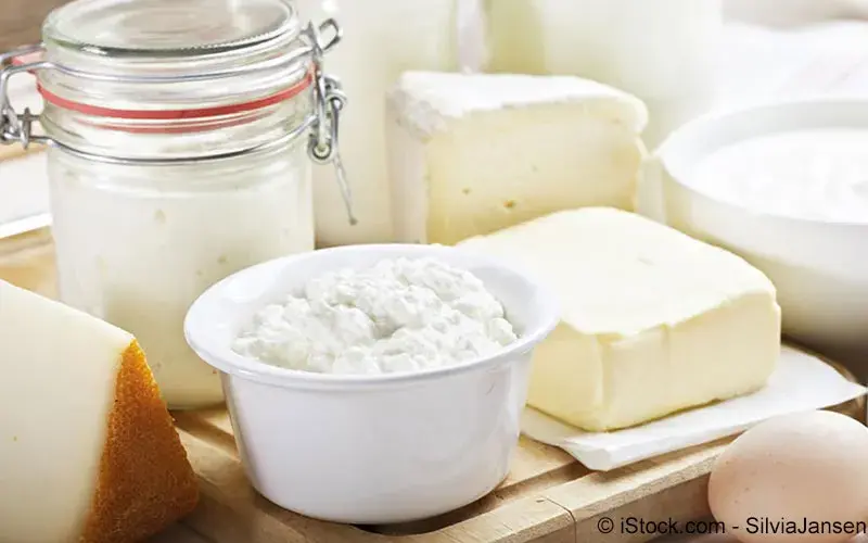 Calciummangel-Milch-Ernährung